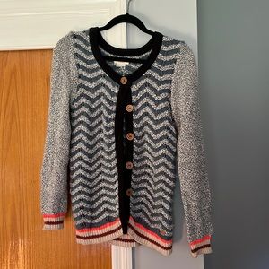 Anthropologie Colorful Cardigan
